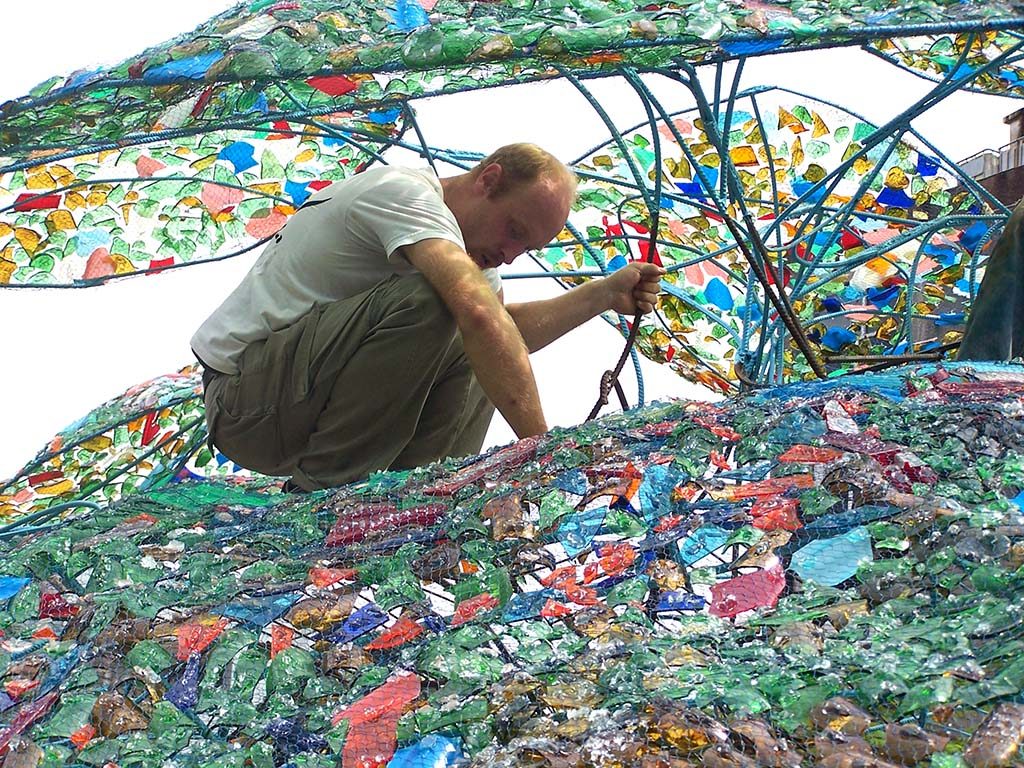 L’arbre à palabres par l’artiste Frédéric Keiff